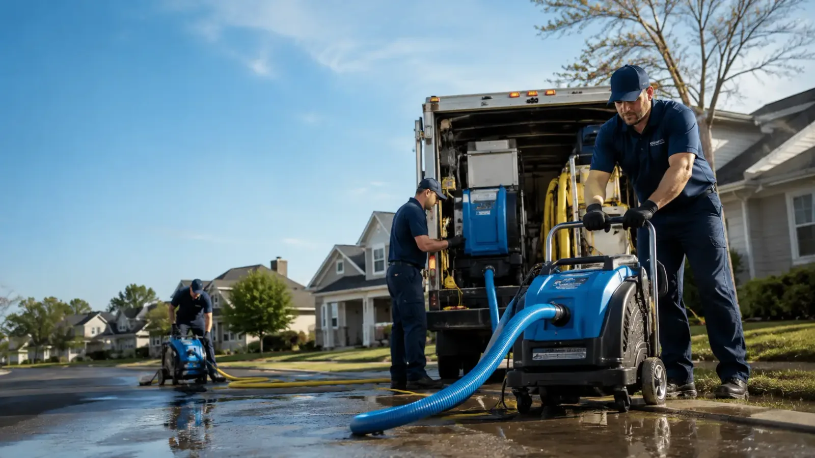Flood Damage Cleanup in Pine Mountain Club, CA
